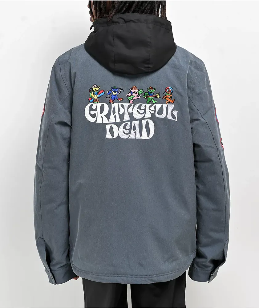 686 x Grateful Dead Blue 10K Snowboard Jacket | Liberty Center