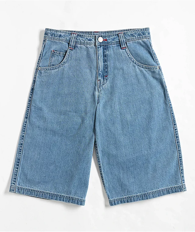 【MUCENT】 SLAP PIGMENT WASHING L LOGO DENIM SHORTS MUCENT】 SLAP PIGMENT WASHING L LOGO DENIM SHORTS MUCENT