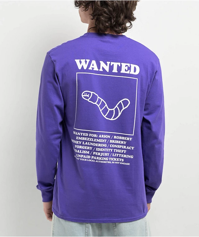 k*i様 APPLEBUM Purple WORM T-shirt Tシャツ raidback®︎fabric “Purple WORM” T-shirt / GT2511101