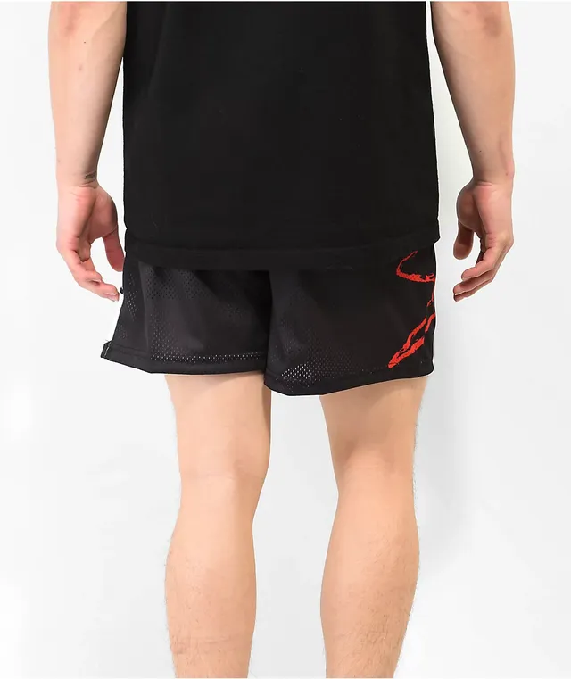 AMP-Anarchy-Black-Mesh-Shorts-