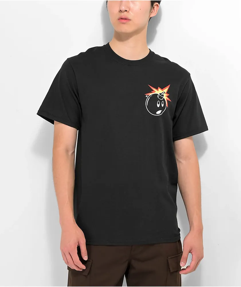 Adam Bomb Black T-Shirt | Liberty Center