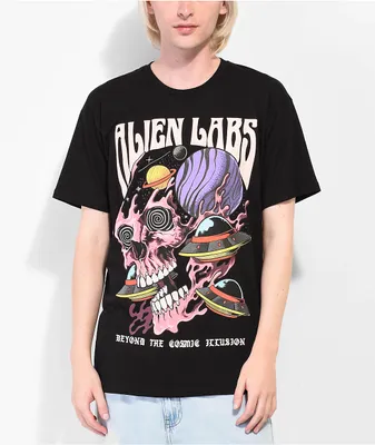 【THRASHER】 KRAK SKULLS T-SHIRTS - BLACK Thrasher Krak Skulls Black T-Shirt | Zumiez