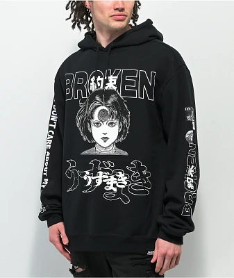 Broken Promises x Death Note Ryuk Black Hoodie at Mall of