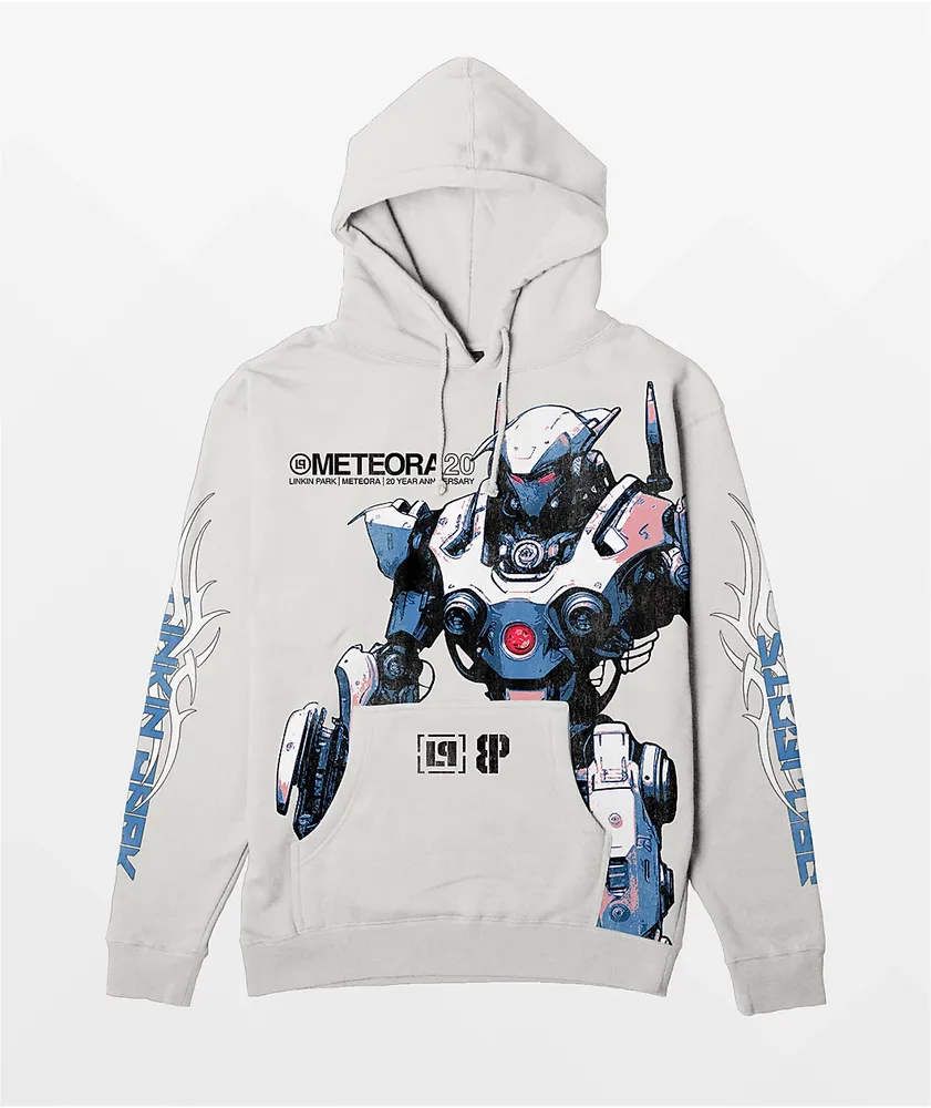 Brooklyn Projects x Linkin Park Bot Cement Hoodie at