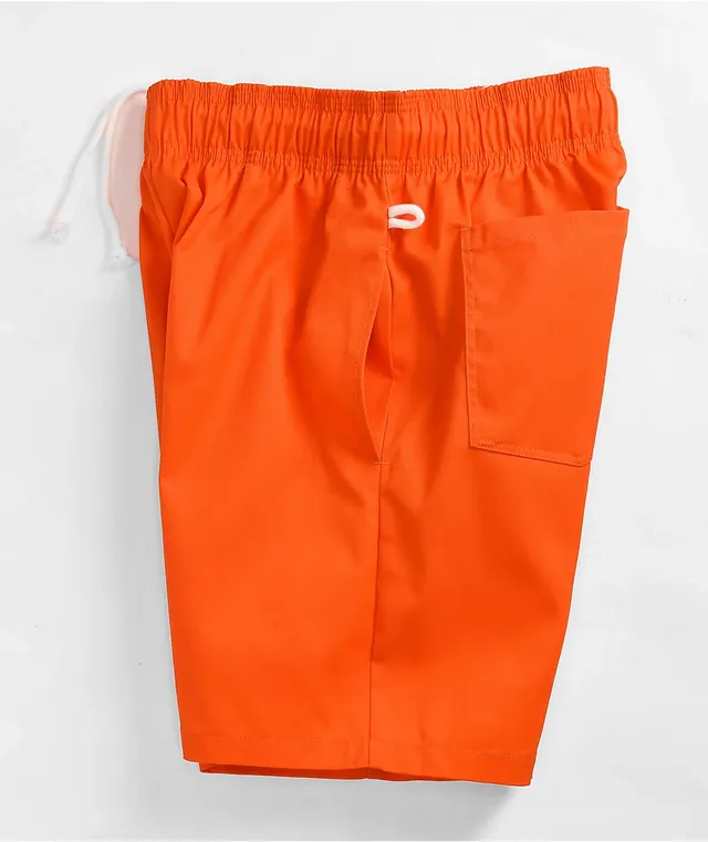 Cookman-Solid-Orange-Shorts-