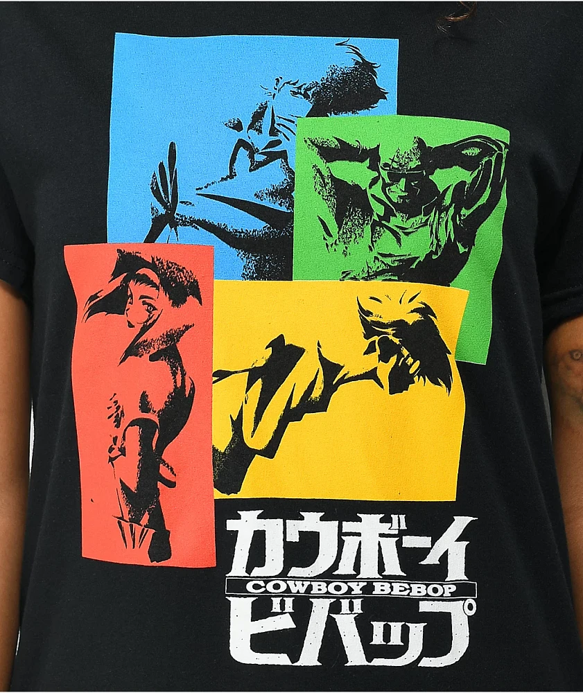 cowboy bebop Tシャツ XLサイズ ブラック 黒 アニメ ムービー ギークス ルール」が「カウボーイビバップ」とコラボ テレビ