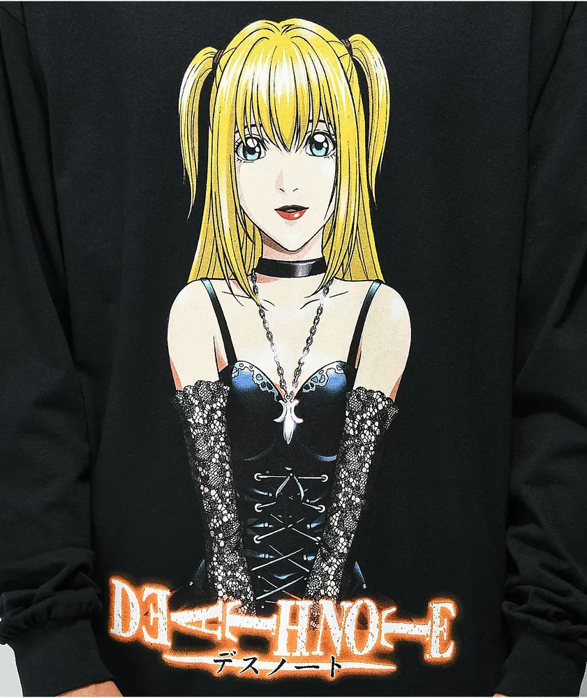 Neon Riot Death Note Misa Black Long Sleeve T-Shirt at Mall