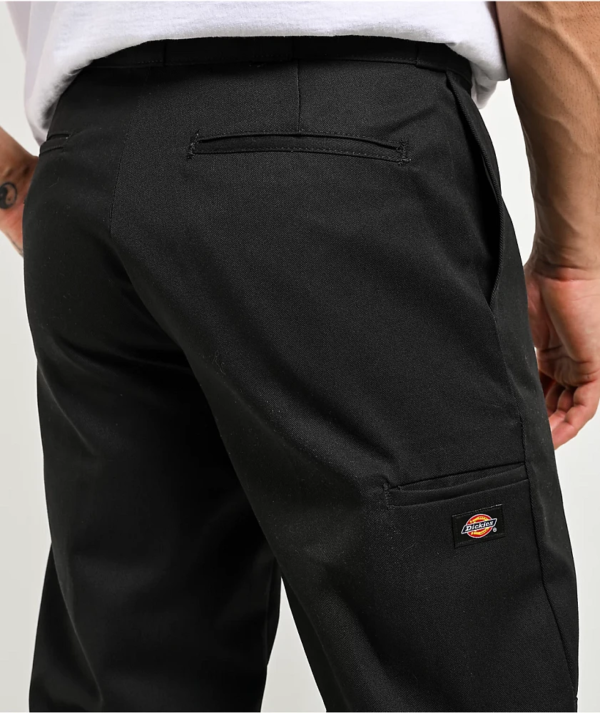 Dickies Loose Fit パンツ 28x30 黒・紺2点セット Dickies Loose Fit Black Double Knee Work Pants | MainPlace Mall
