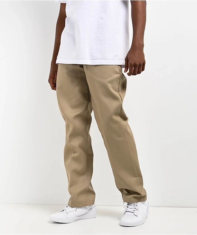 スラックス Dickies Men's Original 874 Work Chino Khaki Pant 874KH 22ff79c8fcda8ecf019de030c9105f