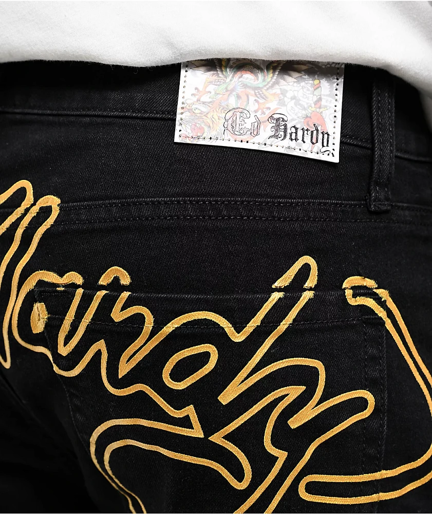 Ed Hardy　Denim　32　ラインストーン　大幅値下げ Ed Hardy | Jeans | Ed Hardy Lion Denim Jeans Mens 32x34