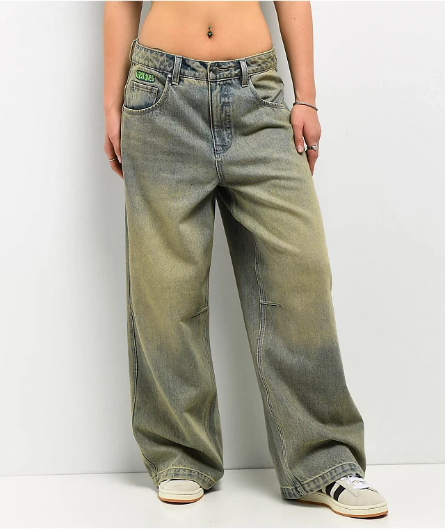 【AAKE】DOZ WASHING WIDE DENIM AAKE】DOZ WASHING WIDE DENIM
