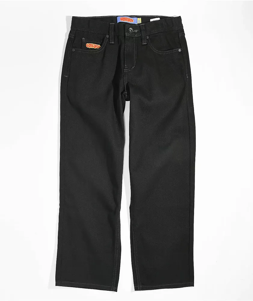 Empyre Kids Loose Fit Black Denim Skate Pants | Pueblo Mall