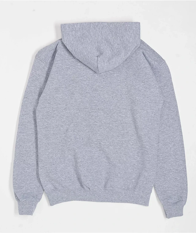 Zine Zippin Grey Zip Hoodie | MainPlace Mall