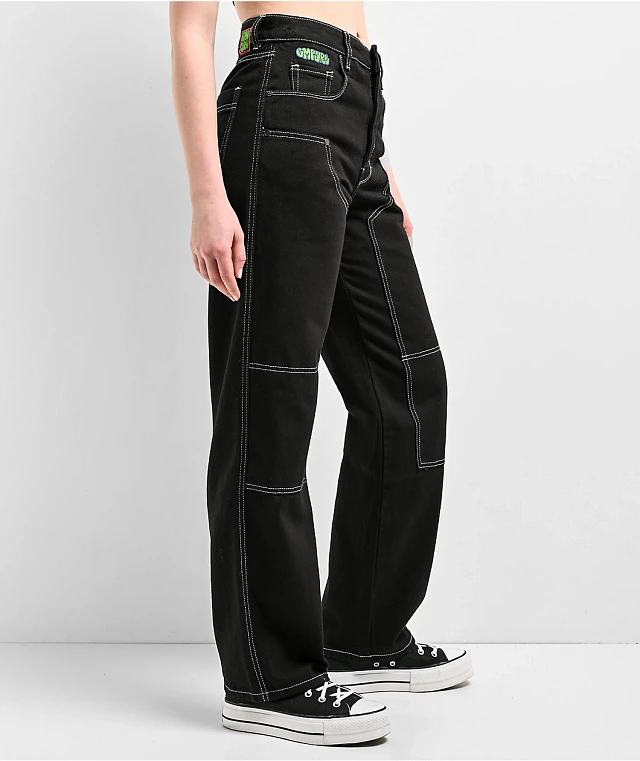 【PORTERNA】Etirene Carpenter Trousers Carpenter Trouser for Women in White