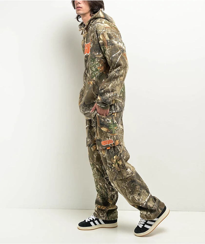 Empyre x Realtree Edge Zip Cargo Sweatpants | Arden Fair