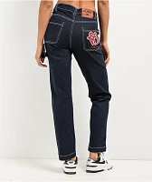 FUBU Classic Dark Blue Double Knee Carpenter Jeans at Mall