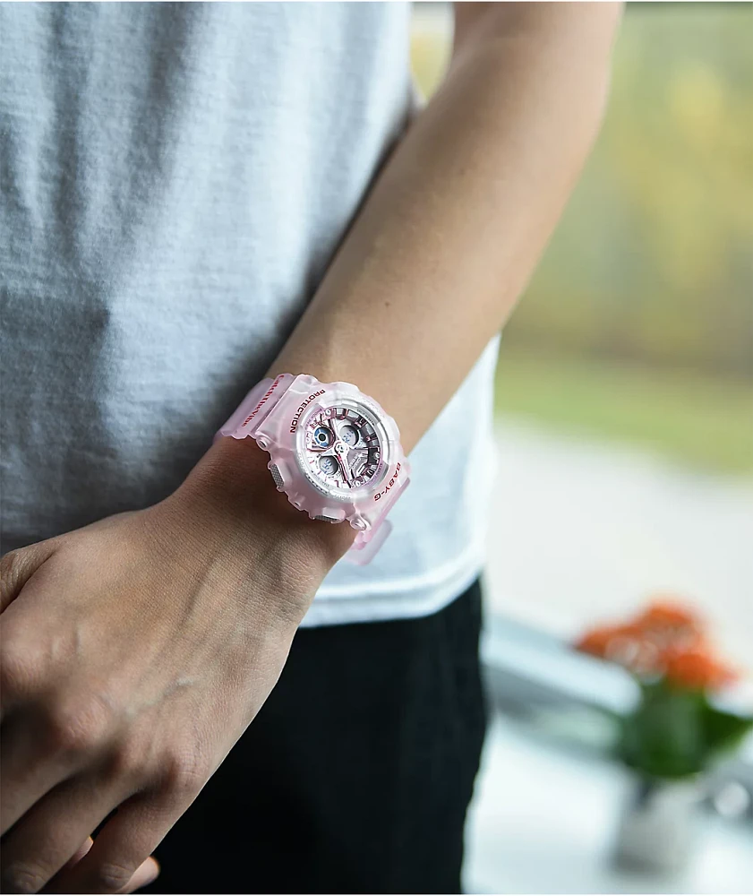 G-Shock Baby-G Skeleton Clear Pink Watch at CoolSprings