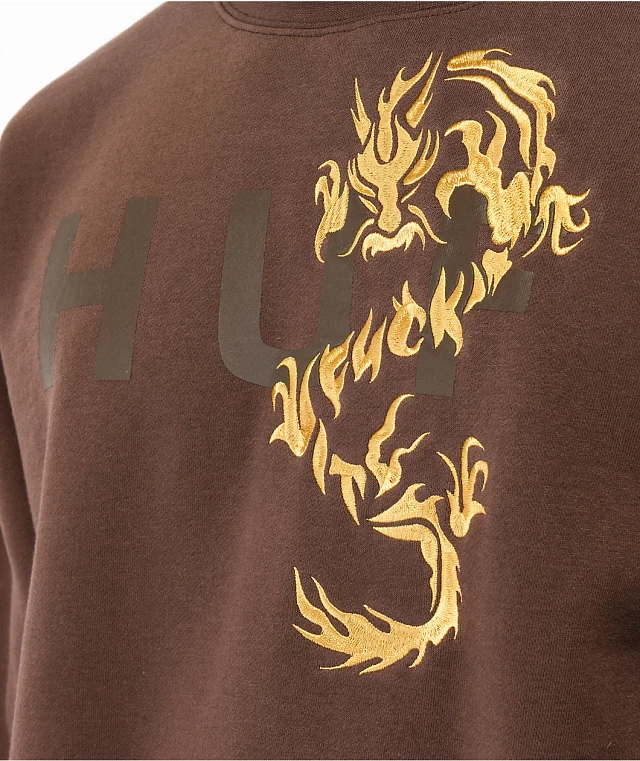 HUF Dragon Coffee Crewneck Sweatshirt at Hamilton Place in