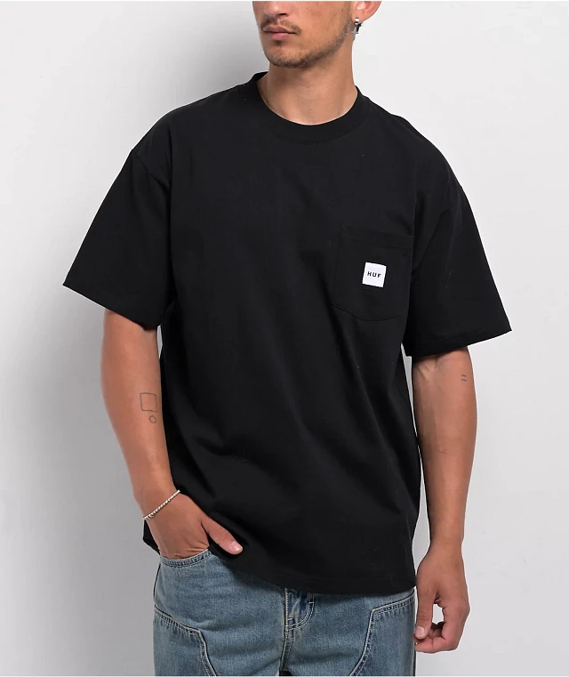 HUF H-Class Black Jersey Shirt at CoolSprings Galleria in