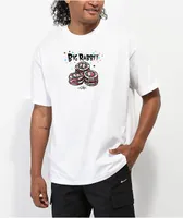 HUF x Freddie Gibbs Chips White T-Shirt | MainPlace Mall