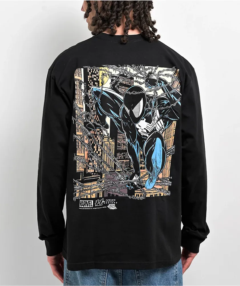 トップス HUF MARVEL SPIDER-MAN TEE (XXL) HUF x Marvel Spider-Man Black T-Shirt | Zumiez