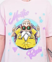 Hypland x Dragon Ball Z Master Roshi Pink T-Shirt at
