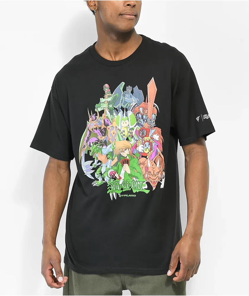 Hypland x Yu-Gi-Oh Joey Monsters Black T-Shirt at Hamilton