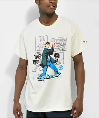 激レア!Lyrics Tシャツ designed by YUSUKE CHIBA THE SUGAR PUNCH - [幽遊白書] TYUM24AM008 / L/S T-Shirt