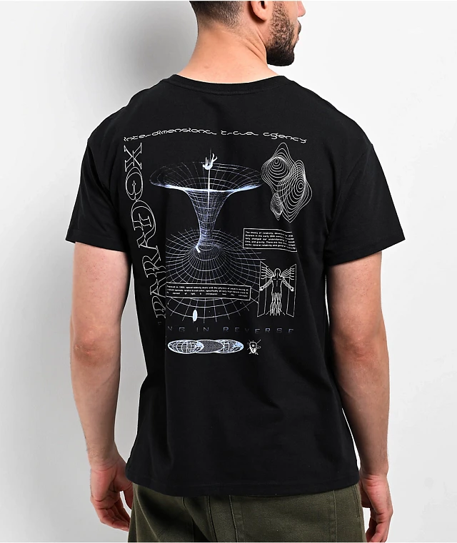 ITA Wormhole Black T-Shirt at Foxvalley Mall in Aurora, IL