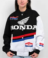 JT Racing x Honda Speed Black Racing Jacket at Hamilton