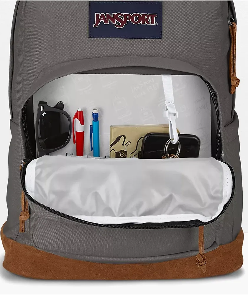 Jansport Right Grey Backpack | MainPlace Mall