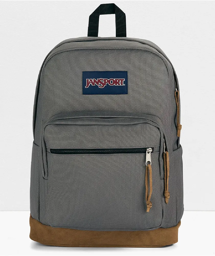 JANSPORT RIGHT PACK グレー Main Campus - Graphite Grey | JanSport Europe – JanSport