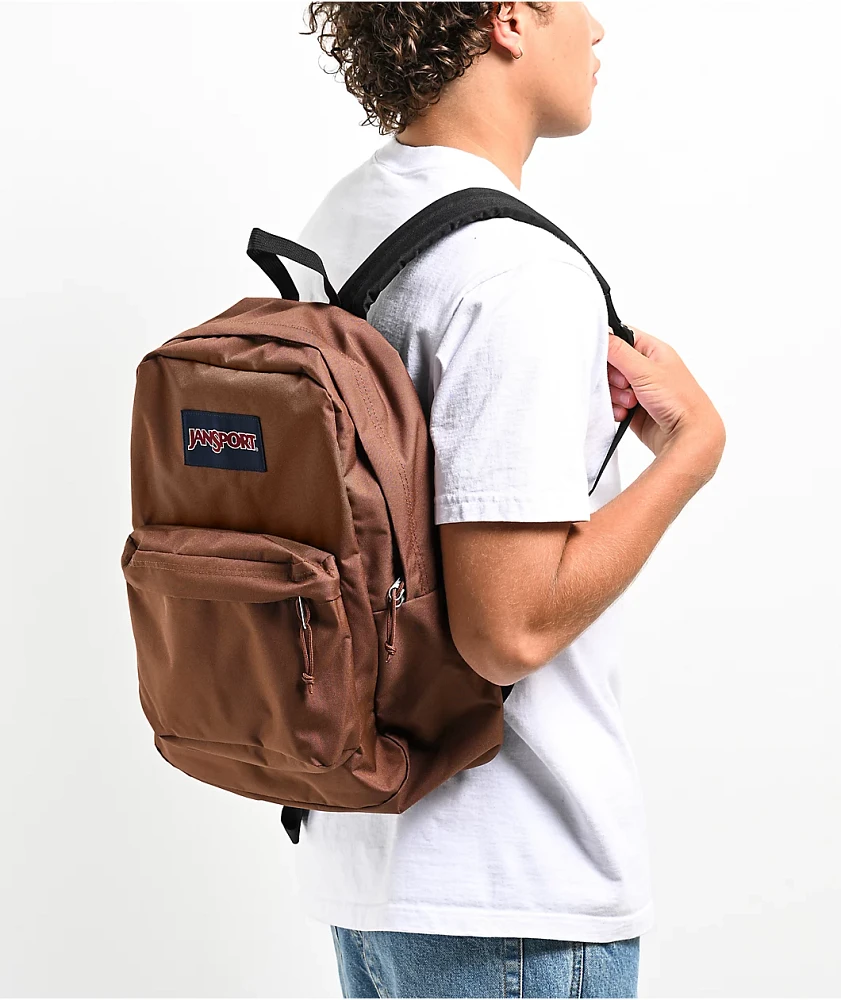 Jansport Superbreak Plus Brown Backpack | Mission Valley