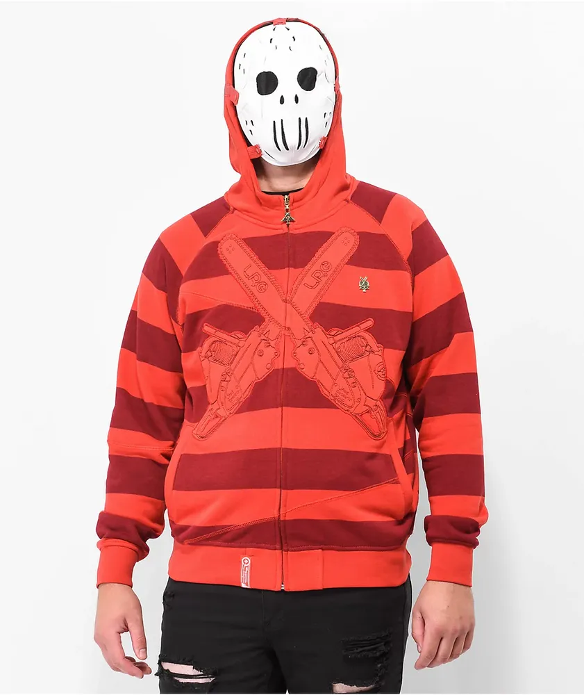 LRG Friday The 47th Red Zip Hoodie at Hamilton Place in