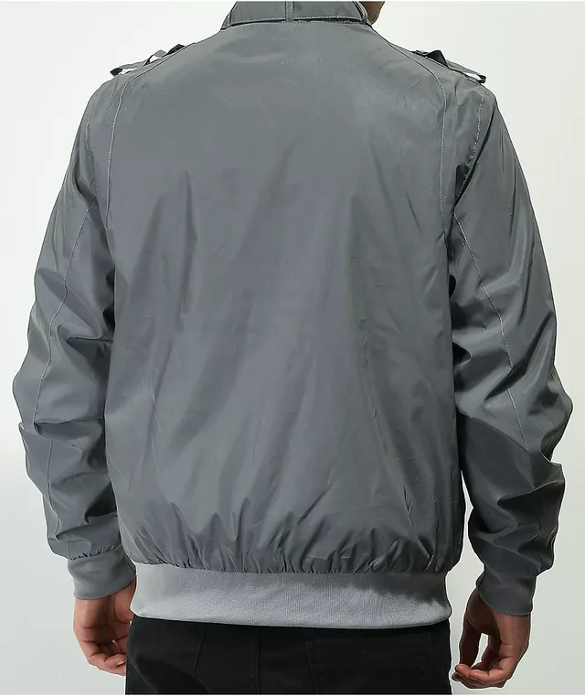 Members Only Iconic Grey Reflective Racer Jacket | Pueblo Mall