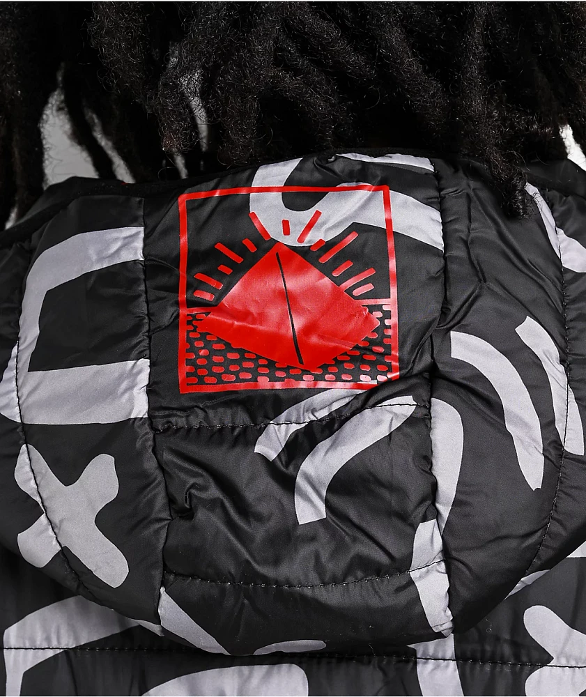 Members Only x Keith Haring Reversible Puffer Jacket