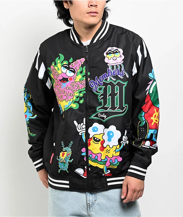 【入手困難】✨XLARGE×SpongeBob VARSITY JACKET M 0-v3Gtz5vZz6AFH1U.CS2gVuz.