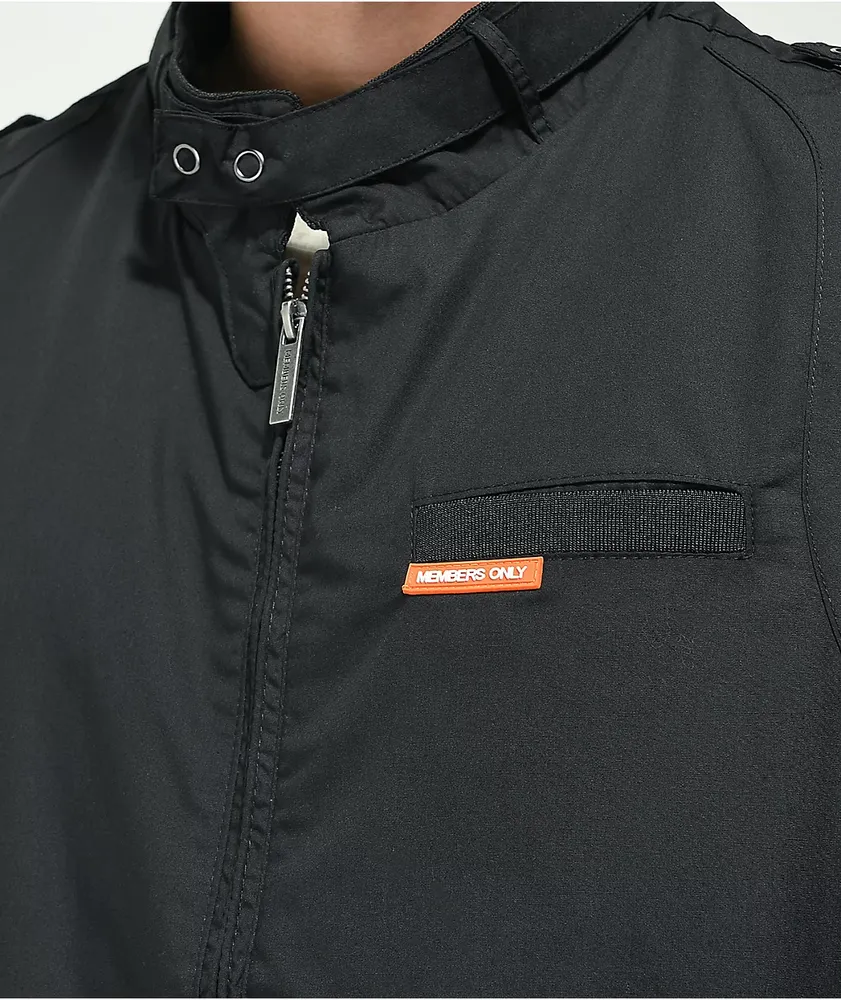 B05）MEMBERS ONLY×NickelodeonキャラプルオーバーXL黒 Nickelodeon Adult Members Only Puffer Jacket Black Rugrats