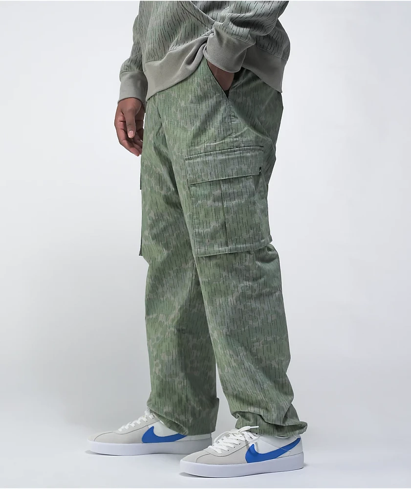 Nike SB Camo Light Green Cargo Pants | MainPlace Mall