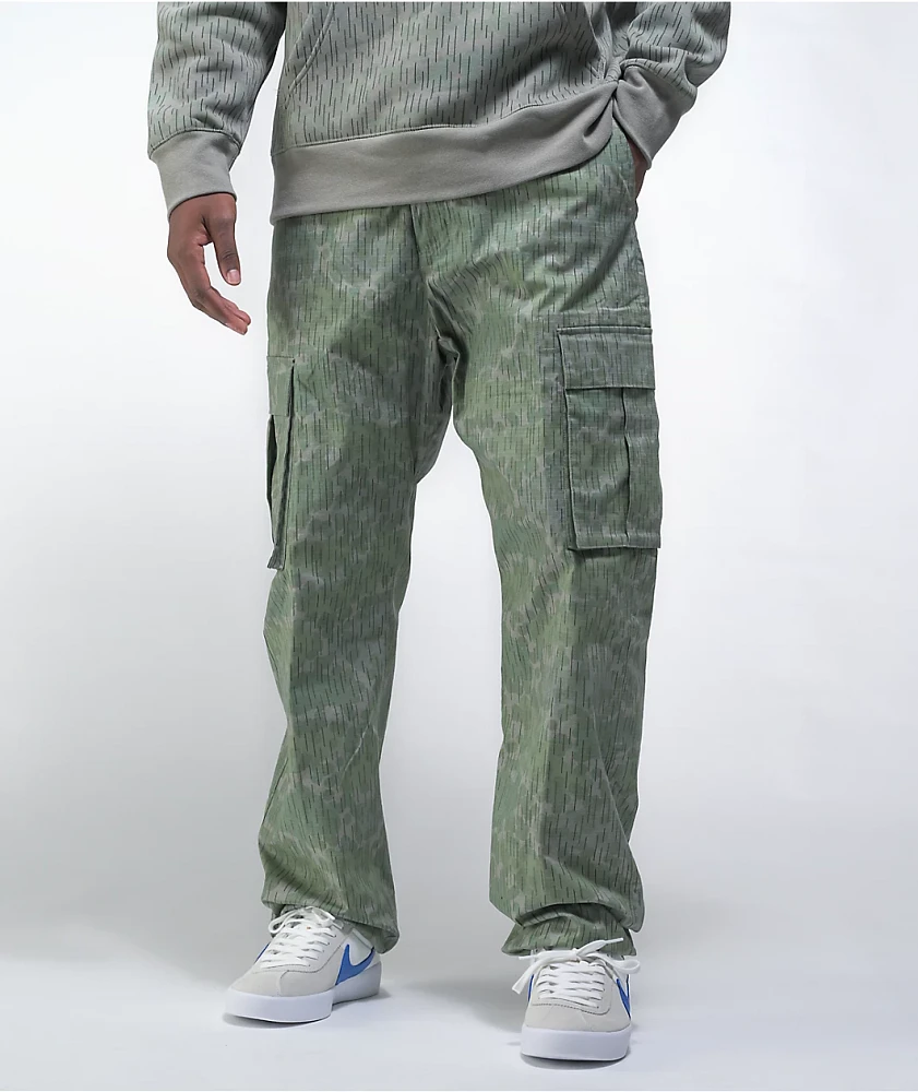 Nike SB Camo Light Green Cargo Pants | MainPlace Mall