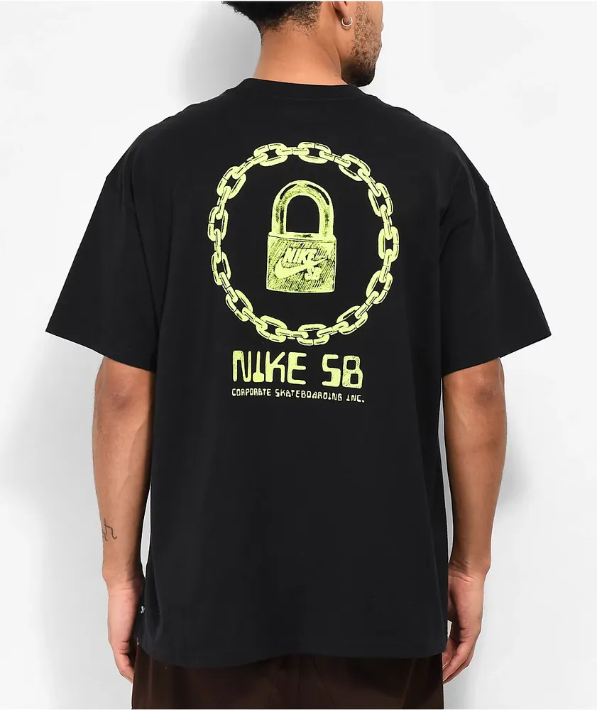 Nike SB Brainwash Tシャツ 長袖 Black 送料込み Nike SB Brainwash Black Long Sleeve T-Shirt | Zumiez