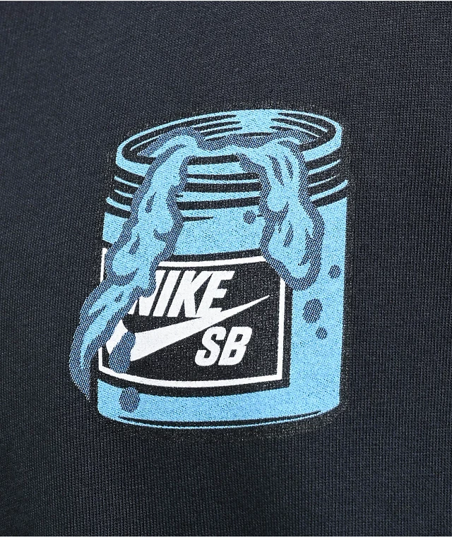 ★米国発/送関込*NIKE SB*新作*Paint Cans Tシャツ/BLACK★ Nike SB Paint Cans バックプリントTシャツ (Nike/Tシャツ