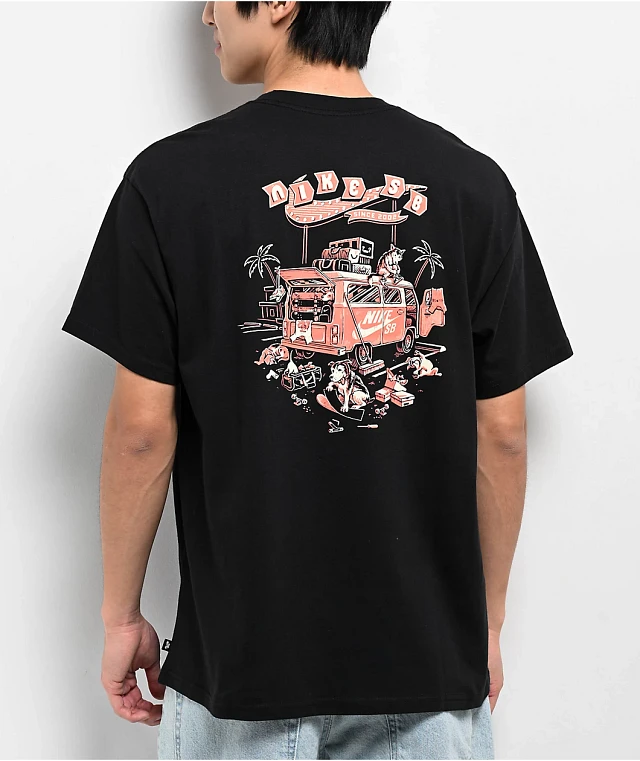 ★海外【NIKE SB】 Barking Mens Tee★ NIKE SB BARKING TEE - BLACK - ShopperBoard