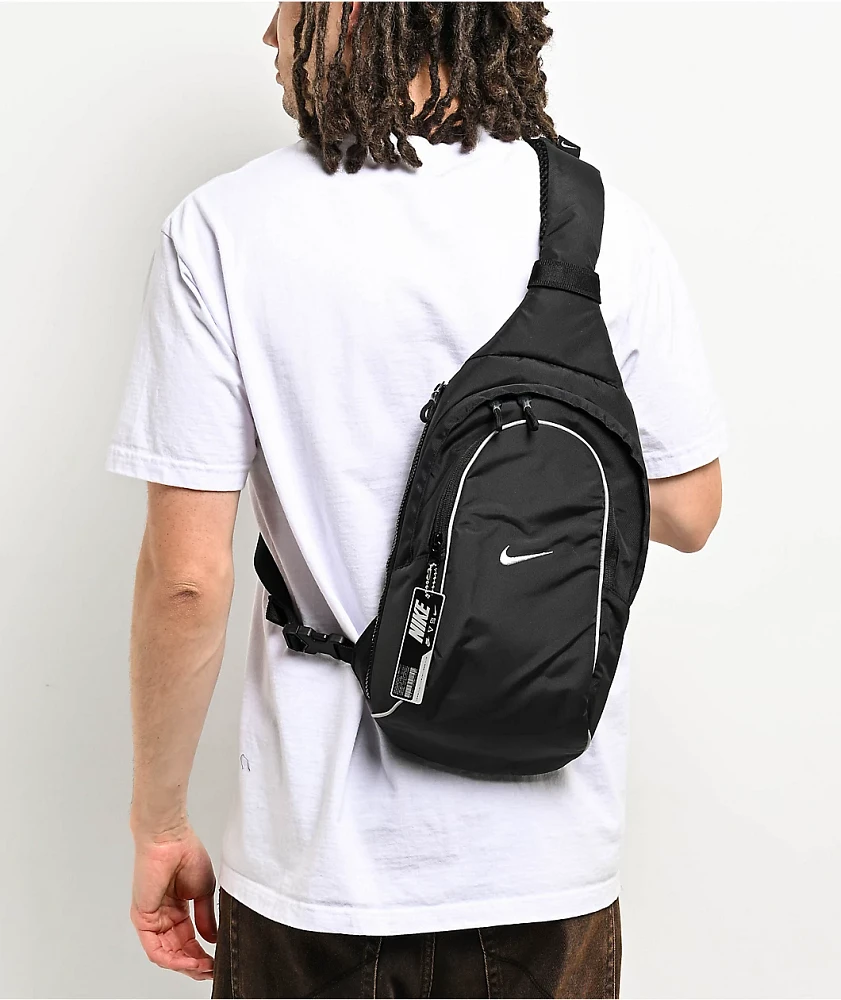 Nike Sportswear Essentials Black Sling Bag | Arden Fair