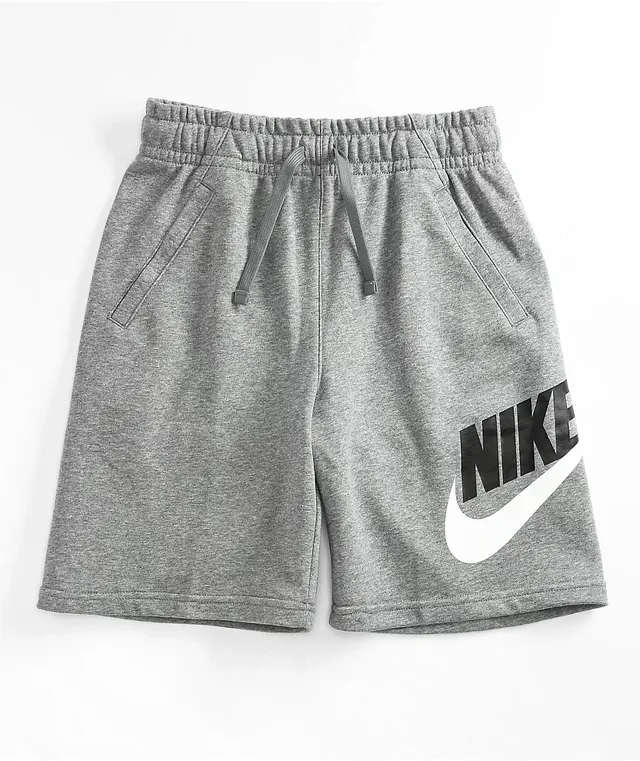 新作♪Nike♪Club Exploded Sweat Shorts♪スウェットショーツ♪ Nike Sportswear Kids Club Grey Fleece Sweat Shorts at