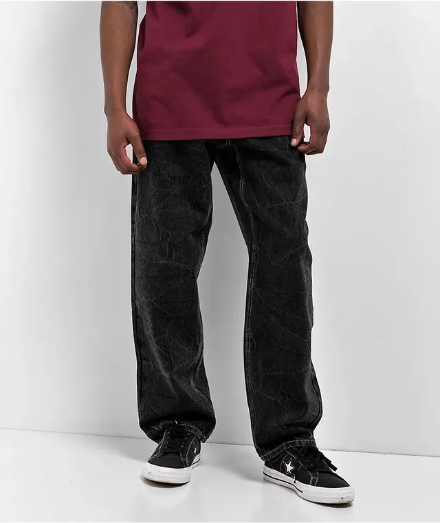 【Raucohouse】Damage Hall Black Denim Pants Raucohouse