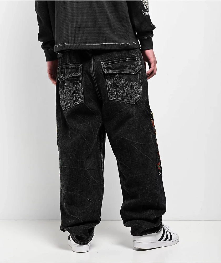 Ninth Hall Ambush Panther Black Wash Jeans at Coquitlam