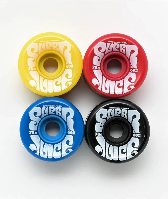 OJ Super Juice 60mm 87a Orange Cruiser Wheels at Hamilton