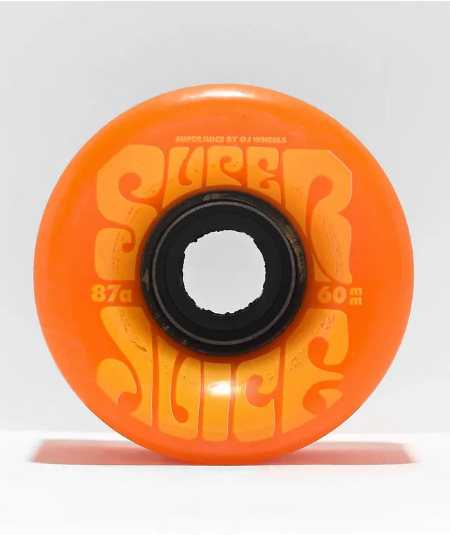 OJ Super Juice 60mm 87a Orange Cruiser Wheels at Hamilton