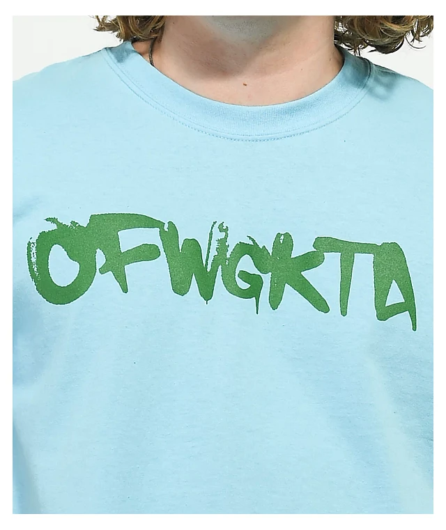 Odd Future OFWGKTA Flare Blue T-Shirt | Arden Fair